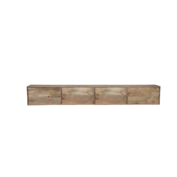 Floating TV cabinet Vision Natural | 240 cm