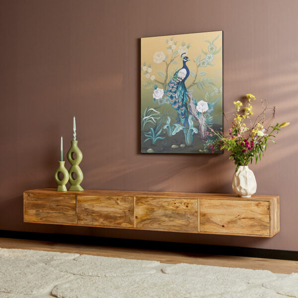 Floating TV cabinet Vision Natural | 240 cm