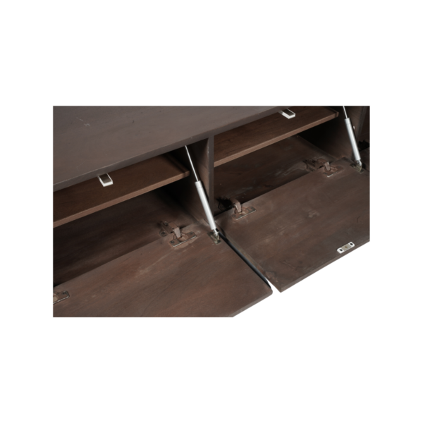 Floating TV cabinet Vision Walnut | 200 cm