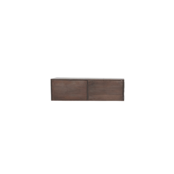 Floating TV cabinet Vision Walnut | 120 cm