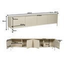 TV-Schrank Madison Walnuss | 210 cm
