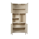 Fachschrank Madison XL Schwarz | 135 cm