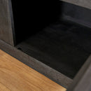 Brussels Black XL Shelving Unit | 160 cm