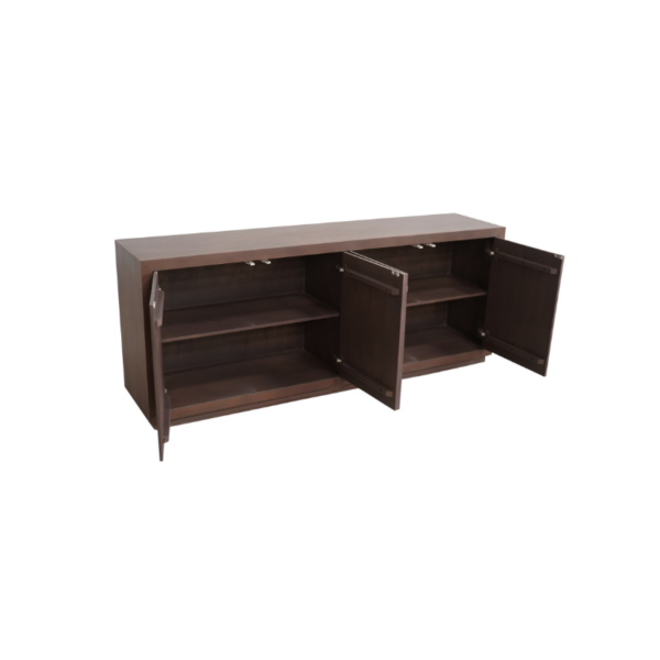 Brussels Black XL Shelving Unit | 160 cm