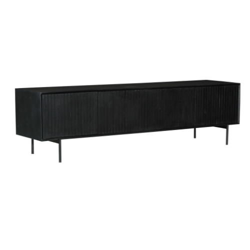 TV cabinet Madison Black | 210 cm