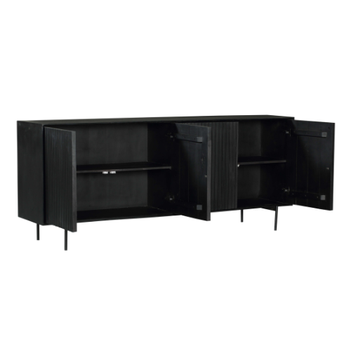 Dresser Madison Black | 210 cm