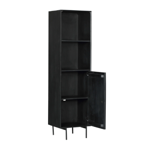 Bookcase Madison Black | 55 cm