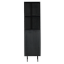 Bookcase Madison Black | 55 cm