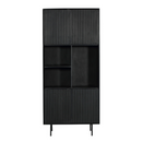 Madison Black Shelving Unit | 90 cm