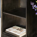 Madison XL Black Shelving Unit | 135 cm