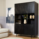 Madison XL Black Shelving Unit | 135 cm