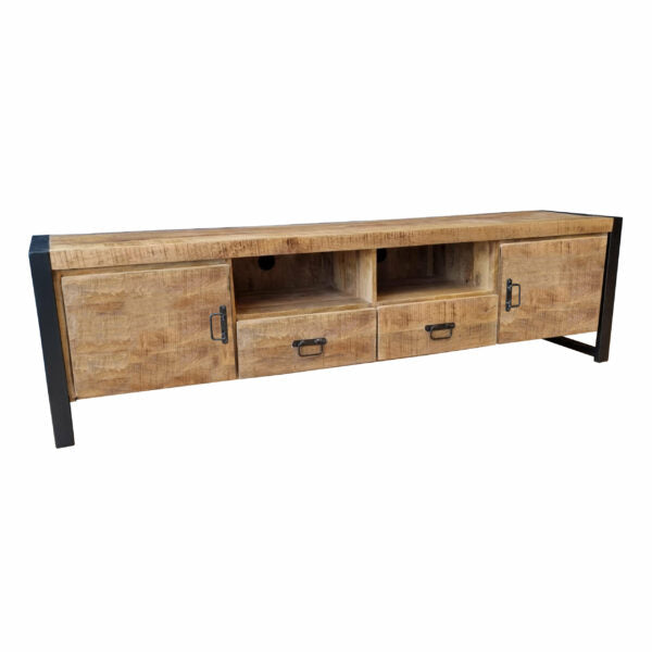 Boaz TV cabinet with doors and drawers | 200 cm