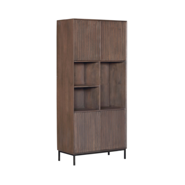 Vakkenkast Madison Walnut | 90 cm