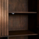 Madison XL Walnut Shelving Unit | 135 cm