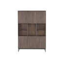 Madison XL Walnut Shelving Unit | 135 cm