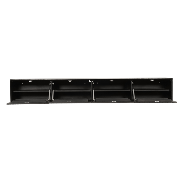 Floating TV cabinet Vision Black | 160 cm