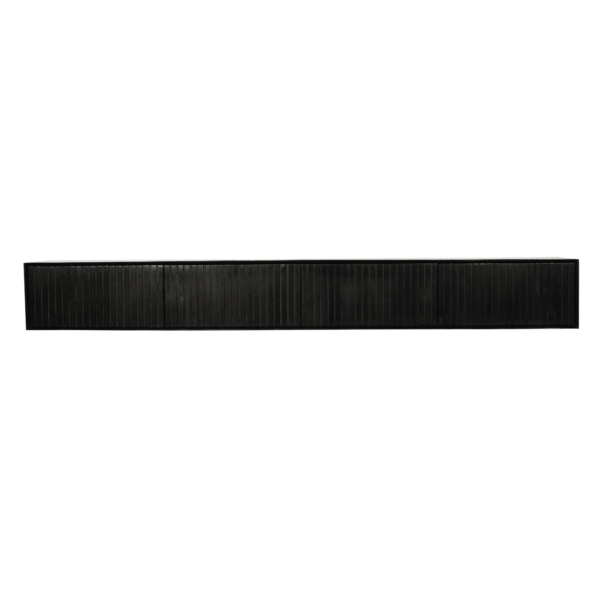 Floating TV cabinet Vision Black | 160 cm