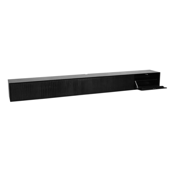 Floating TV cabinet Vision Black | 160 cm