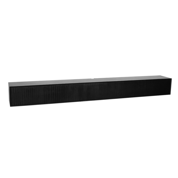 Floating TV cabinet Vision Black | 160 cm