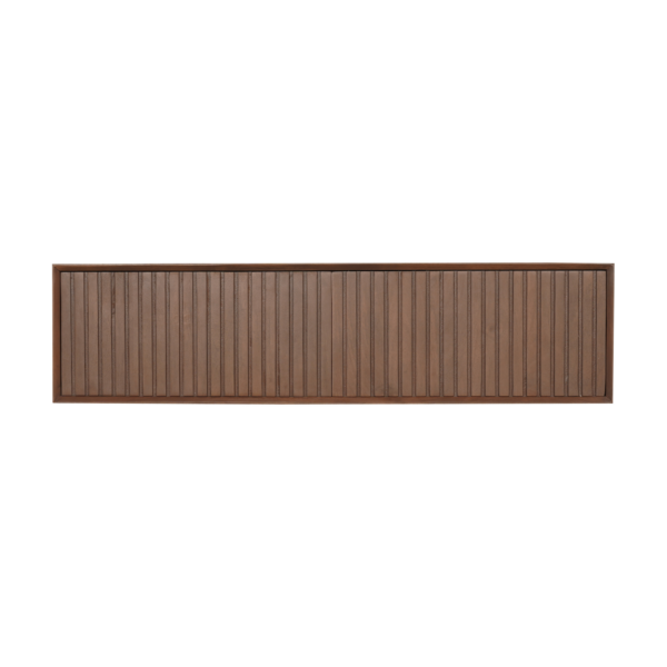 Floating TV cabinet Vision Walnut | 160 cm