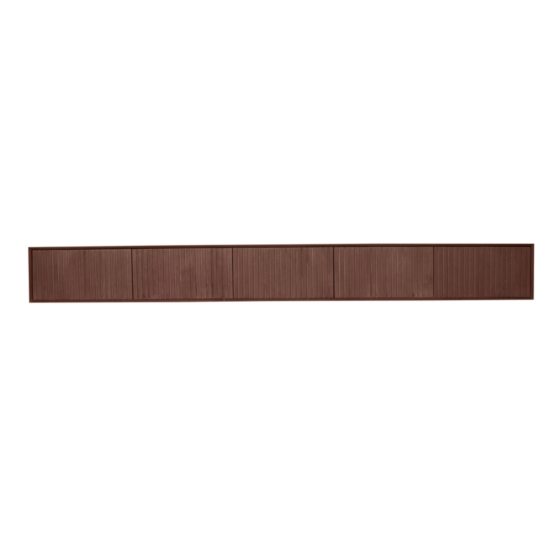 Floating TV cabinet Vision Walnut | 160 cm