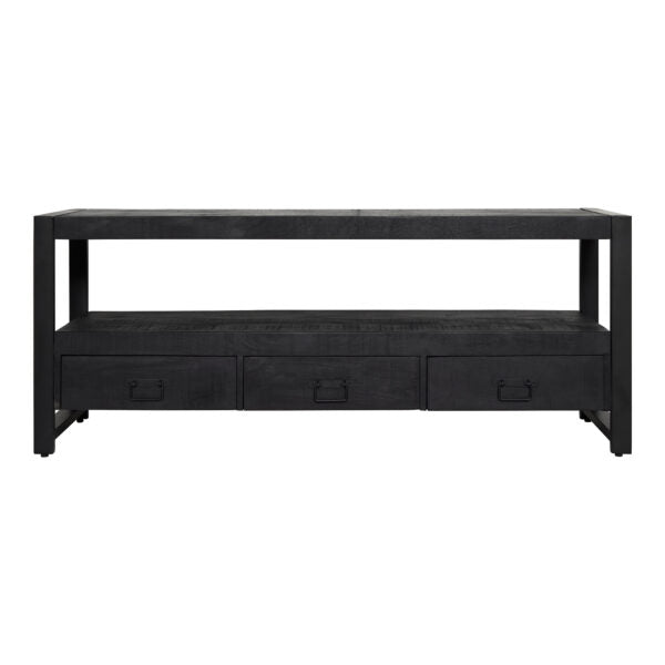 TV cabinet Boaz Black | 150 cm