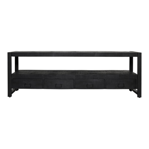 TV cabinet Boaz Black | 180 cm