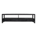 TV cabinet Boaz Black | 220 cm
