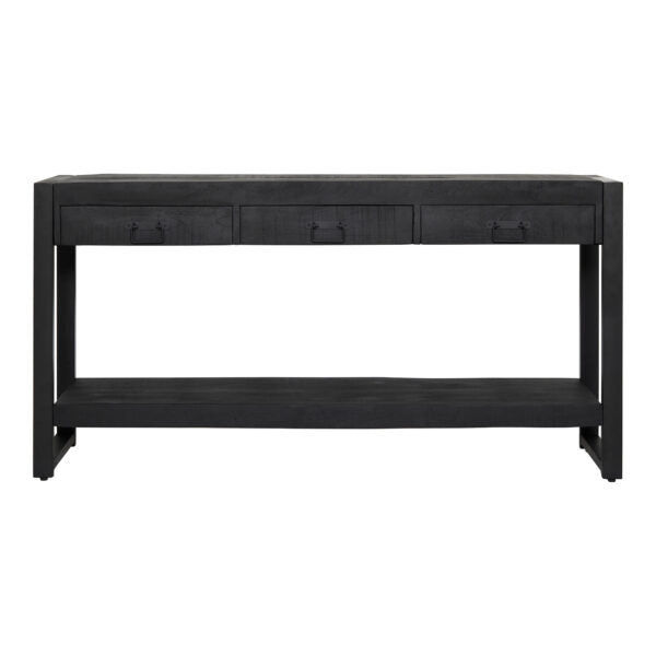 Side table Boaz Black | 150 cm