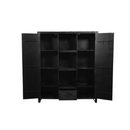 Bookcase Boaz Black | 150 cm