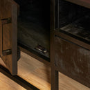 TV cabinet Denver Black | 145 cm