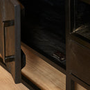 TV cabinet Denver Black | 180 cm