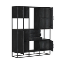 Denver Black Supreme XXL Shelving Unit | 160 cm
