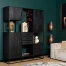 Denver Black Supreme XXL Shelving Unit | 160 cm