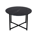 Salontafel Collin Black marble | 75 cm