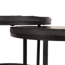 Salontafel Ora Black Kadappa Stone| 60 cm | Set van 2