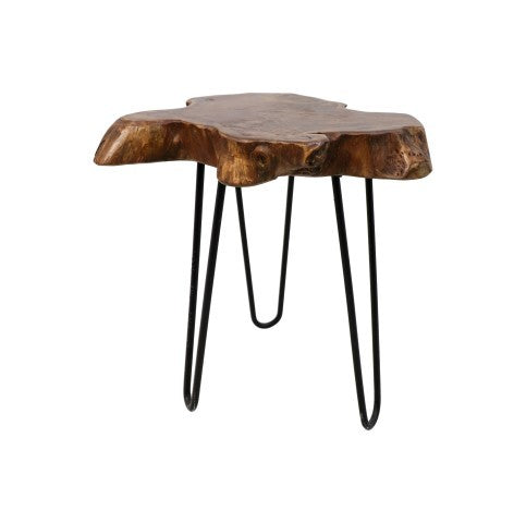 Side table Boaz Black | 60 cm