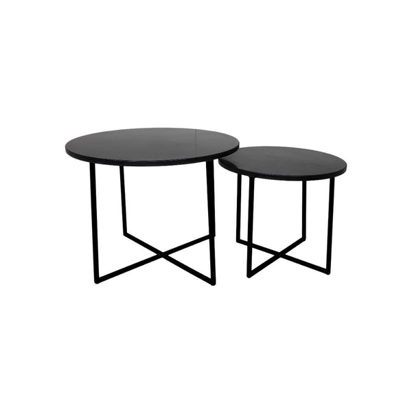 Side table Boaz Black | 60 cm