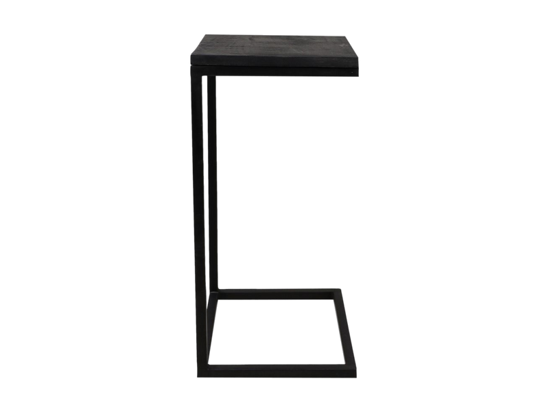 Side table Boaz Black | 60 cm