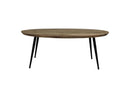 Ovale Salontafel Bern Swiss Edge | 100 cm