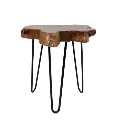 Side table Boaz Black | 60 cm