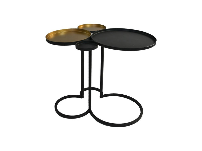 Side table Boaz Black | 60 cm