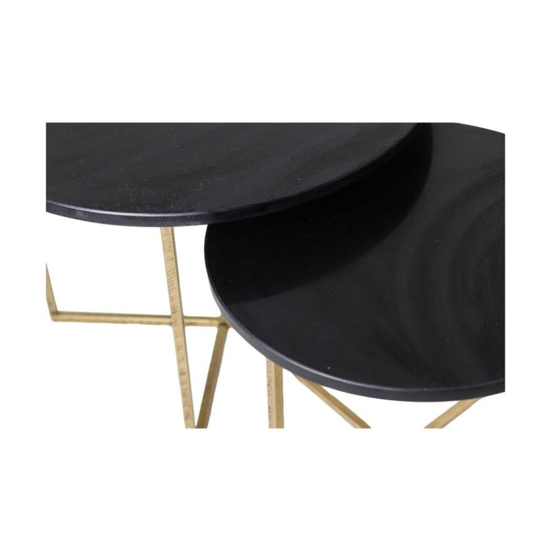 Side table Boaz Black | 60 cm