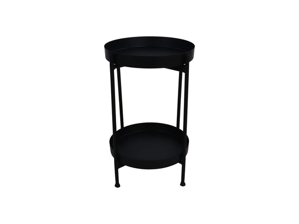 Side table Boaz Black | 60 cm