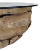 Ronde Salontafel Root