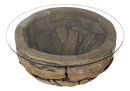 Ronde Salontafel Root