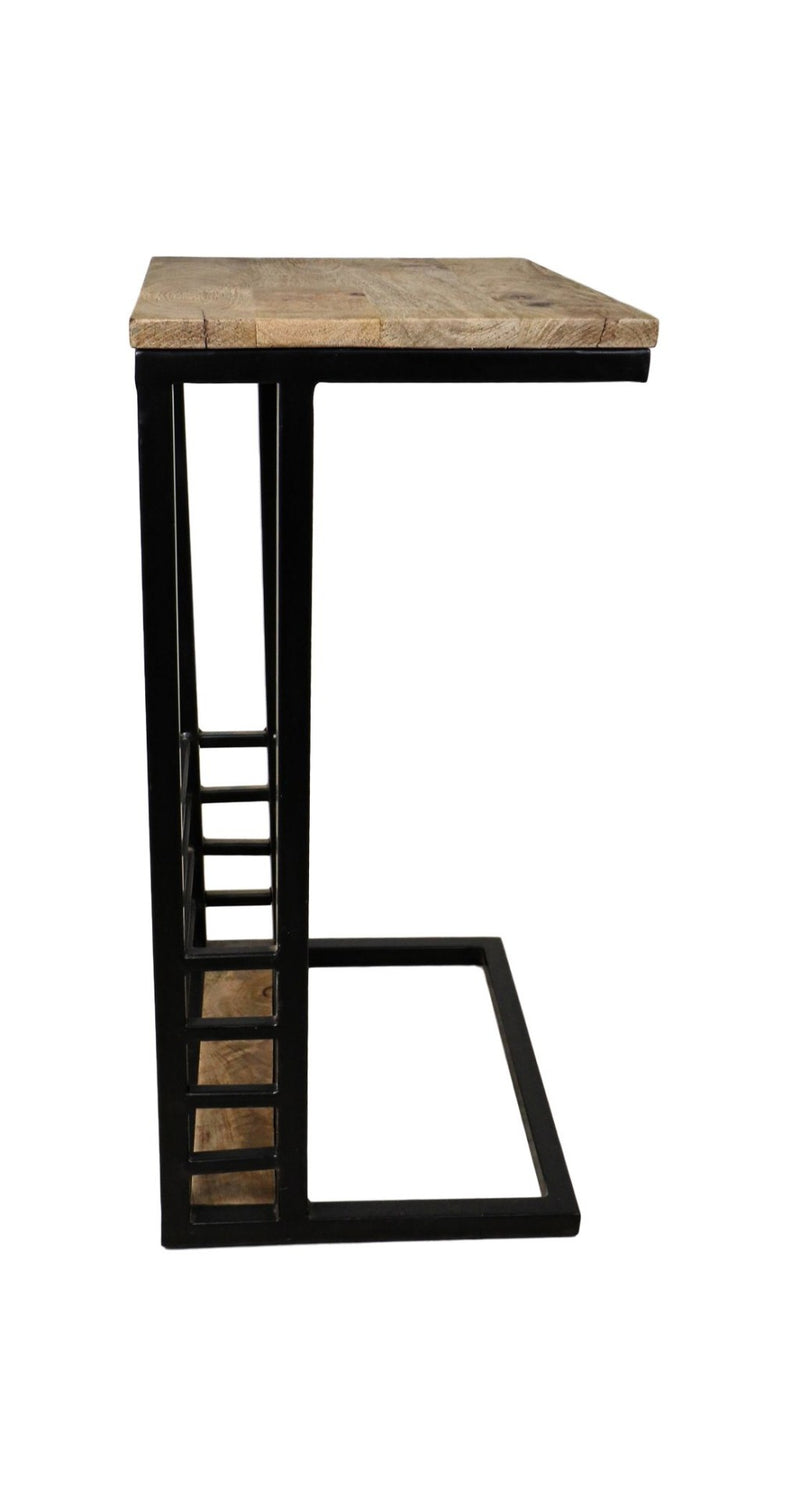 Side table Boaz Black | 60 cm