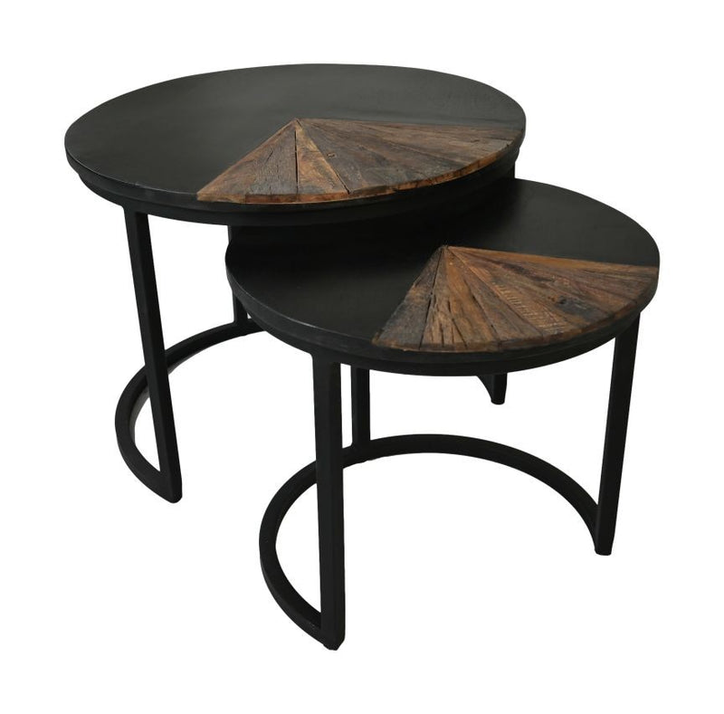 Side table Boaz Black | 60 cm