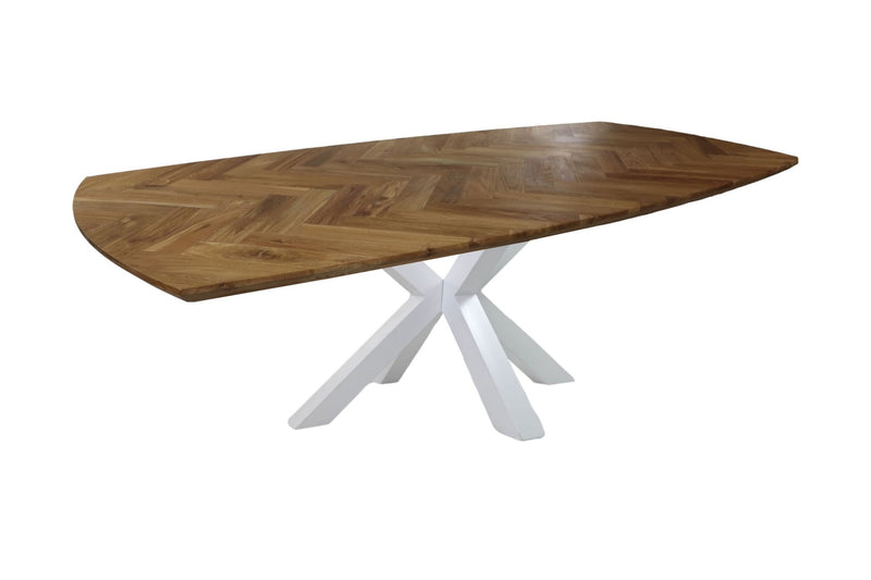 Danish Eettafel Fishbone | 200 cm