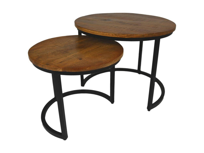 Side table Boaz Black | 60 cm